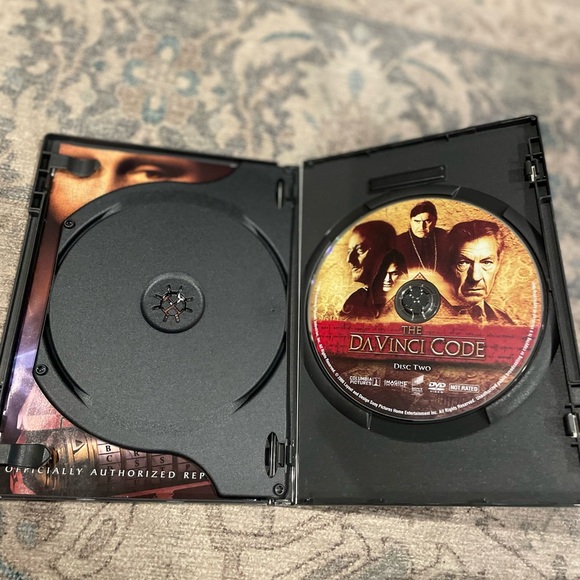 {The Da Vinci Code} DVD FULL SCREEN SPECIAL EDITION, used good condition 2005 - Picture 5 of 6
